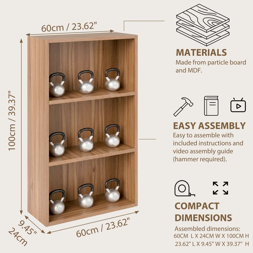 Shelf tier wooden - tier, bookcase