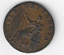 1794 Token John Stride Emsworth Hampshire Half Penny 1/2d British Coin