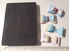 French Hair Bow Making Wooden Craft Cutting Die ~ Ideal For Fabric