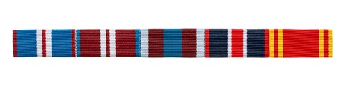 Medal ribbon bar golden - medal,
