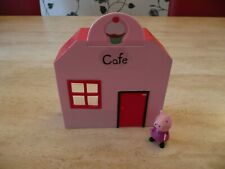 ***PEPPA PIG PLAY SETS TOY STORE CAFE COFFEE TEA CAKE SHOP WITH PEPPA FIGURE***