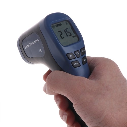 Portable digital tachometer - portable,