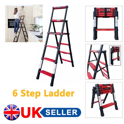 6step aluminum telescopic - aluminum,