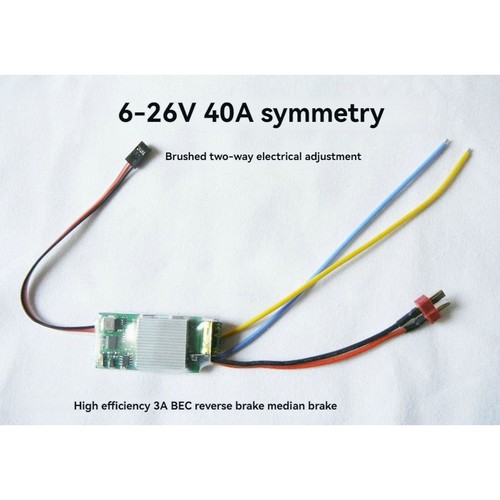 40a brushed esc - 2-6s,