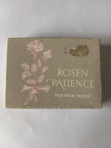 Rosen patience playing - playing, cards