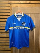 Everton Football Club FC Vintage 97 Home Kit Shirt  Blue  Umbro Boys 12-13 Years