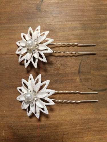 White floral pearl - floral,