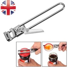 Adjustable Can and Jar Opener Stainless Steel Bottle Lid Gripper Kitchen Gadget