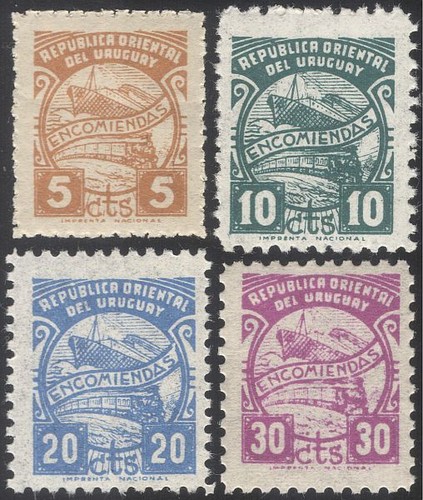 Uruguay 1938 steam - uruguay,