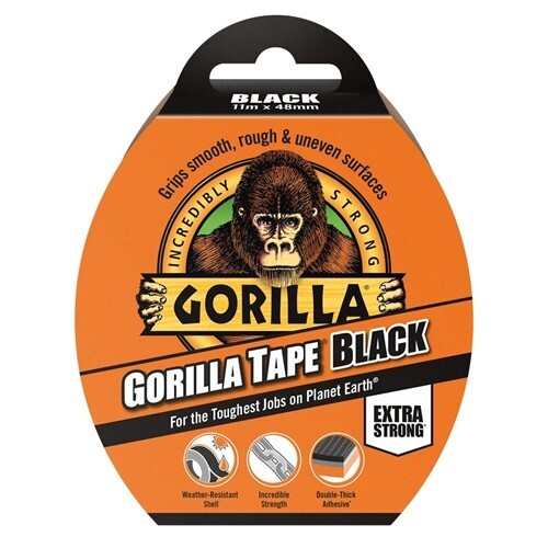Gorilla tape black 48mm - tape,