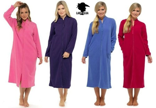 Women zip soft fleece - up,