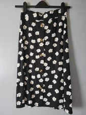 Women's Size 10 Black Floral