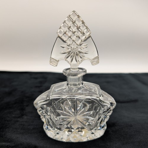 Art deco perfume bottle - perfume, cut