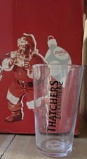 4 Thatcher's Pint Glasses New
