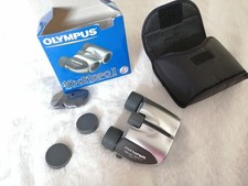 Olympus Binoculars 10x21 DPC 1 in barely used condition boxed c/w all accesories