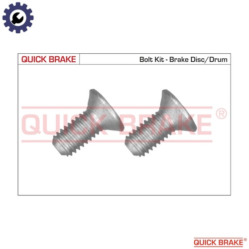 Screw set brake disc 11671k - set,