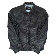 Helium Leather Jacket Button