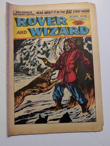 Rover and wizard comic - rover,