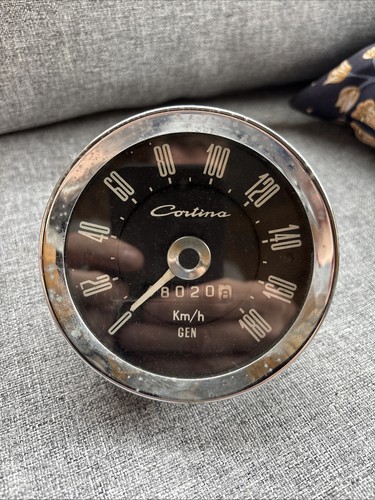 Cortina speedo dial km - 1, km/h