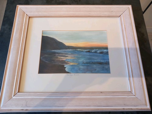 Framed 21x18inch signed art - framed,