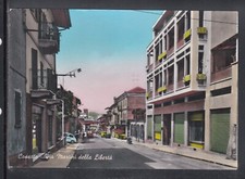 Postcard Cossato Via Martiri
