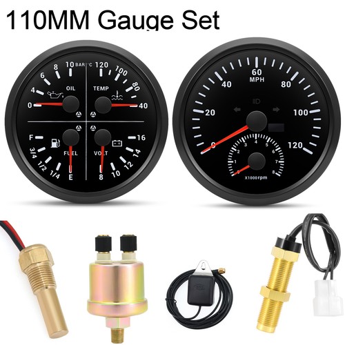 Gauge set 110mm gps - 110mm,