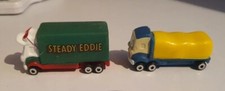 CORGI Toys × 2 STEADY EDDIE Stobart Trucks Original 1999 Little Chef asnew