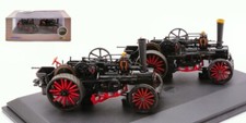 Oxford Model TRACTORS FOWLER BB1 PLOUGHING ENGINE x 2 MASTER & MISTRESS 1:76
