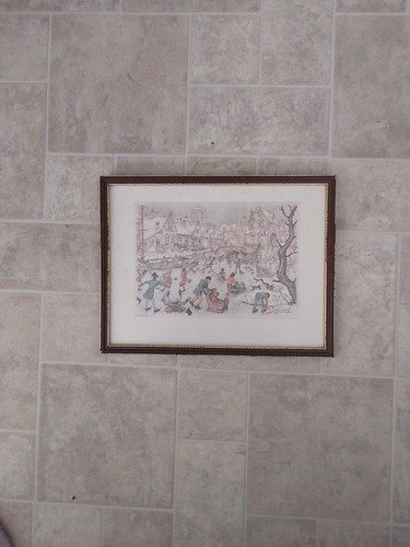 Vintage framed print 1971 ice - vintage,