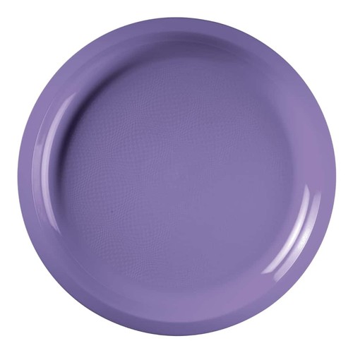 Round lilac chargers pcs - round, 25