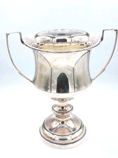  Sterling Silver Large Trophy