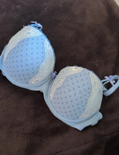Blue lace 36c bra george - lace, asda