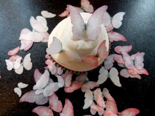 Precut white lilac pink - 56, white,lilac