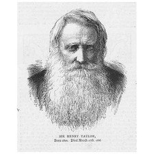 HENRY TAYLOR English dramatist