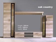 BENTLEY White Oak TV Stand