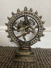 Brass Dancing Shiva 9"
