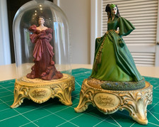 Franklin Mint Glass Dome GWTW