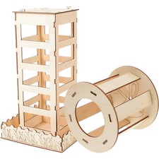 2 Pcs Rabbit Indoor Cage Hay