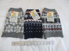 (3) NEW Cozy Pet Dog Knit