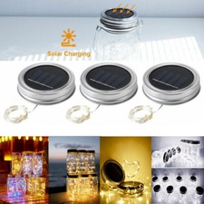 Solar Powered LED Mason Jar