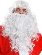 SANTA WIG AND BEARD FANCY