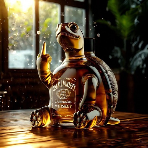 Turtle whiskey bottle - turtle, 2026