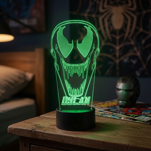 Venom mask night light - light, |