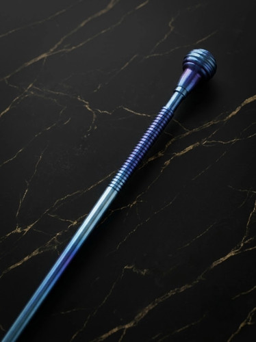 Solid titanium walking cane - solid,