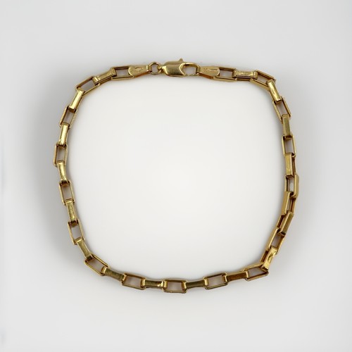 9ct yellow gold box - yellow,