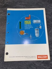 Mallory Distributor Products Co Catalog 1966 Precision Electronic Components #F
