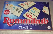 Rummikub Classic Board Game by IDEAL - Family Fun Strategy Tile Game, 2-4 Player