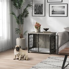 PawHut Dog Crate Furniture End