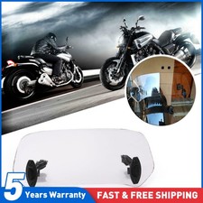 Motorcycle Clip On Windshield