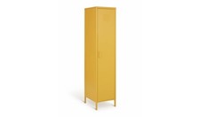 Tall 1 Door 4 Shelf Locker - Mustard